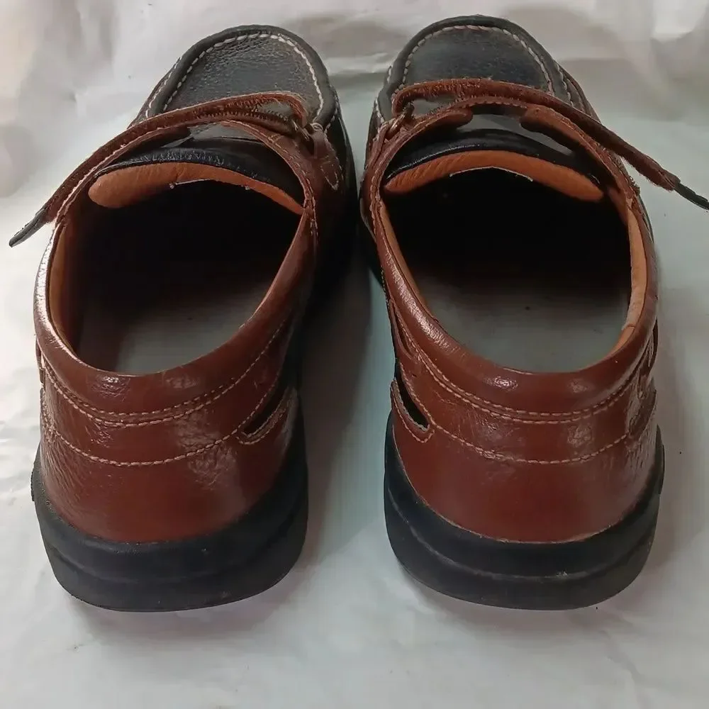 Dr. Comfort Men's Mike Casual Boat Therapeutic Diabetic Leather Shoes Size 13 W